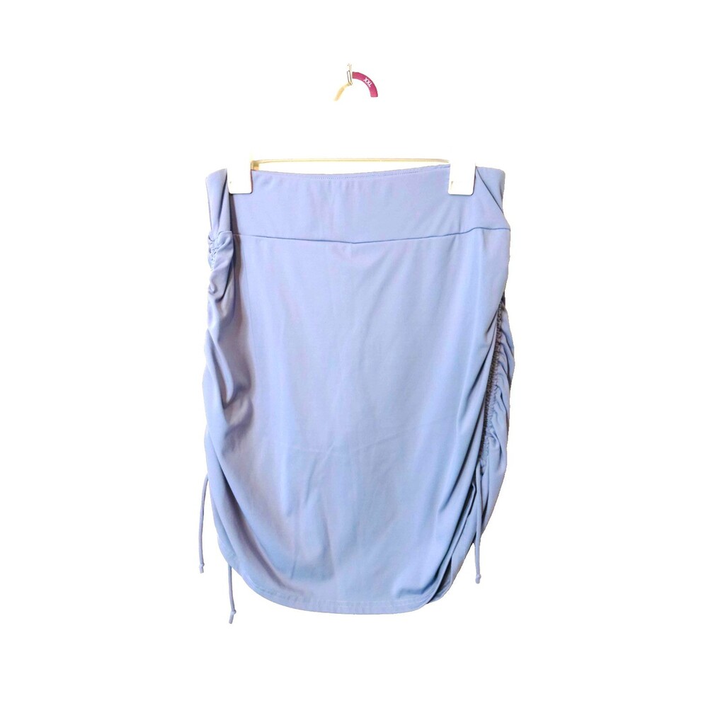 J3. Lilac Ruching On Both Sides NWOT Swimsuit Skort Size XL - Picture 2 of 5